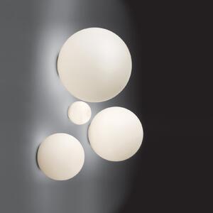 Artemide Dioscuri aplice de perete, IP44, Ø 14 cm, reglabil, Alb, Hol, Sticlă, Design, glob