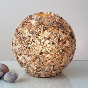 Lampă de masă decorativă SFERĂ SCOICI, 30 cm