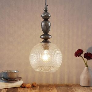 Talisa - lampă pendul abajur de sticlă decorativ
