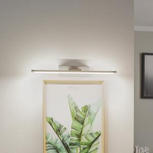MCJ Aplică cu LED Miroir 40 cm aluminiu 4000K, Metalic, Baie, Metal, Modern