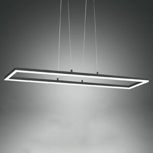Lampă pendul LED Bard, 92x32 cm, antracit