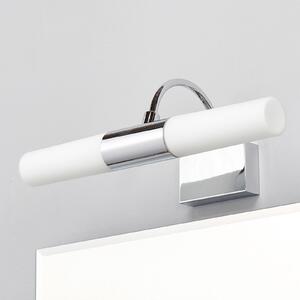 Lindby Devran lampă oglindă baie, reglabil, Metalic, Baie, Metal, Modern