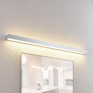 Lindby Aplică de perete LED pentru baie Layan, 120 cm, crom, metal