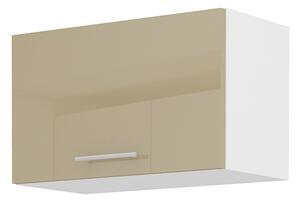 Dulap superior de bucătărie Lavera 60 GU 36 1F (alb + capuccino lucios). 1032380