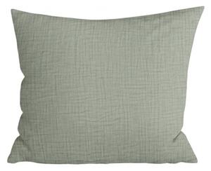 Fata de perna muselin MUSSARI 45x45 cm, verde salvie