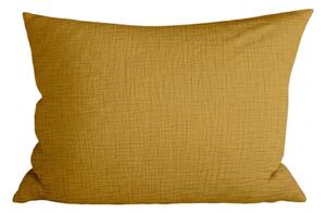 Fata de perna muselina MUSSARI 50x70 cm, galben inchis