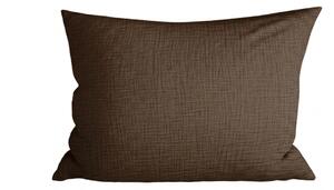 Husa de perna muselina MUSSARI 50x70 cm, maro inchis