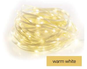 Ghirlandă luminoasă de exterior 120 LED/17 m, IP44, alb cald