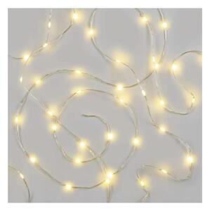 Ghirlandă luminoasă de exterior 120 LED/17 m, IP44, alb cald