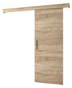 Uși culisante 90 cm Sharlene I (stejar sonoma + stejar sonoma + negru). 1043620