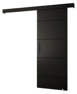Uși culisante 90 cm Sharlene IV (negru mat + negru mat + negru). 1043763