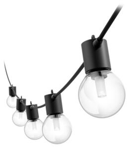Philips Hue FESTAVIA - Ghirlandă LED RGBW pentru exterior, 10 x LED, 7 m, IP65, cu intensitate reglabilă