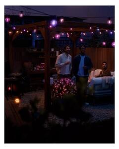 Philips Hue FESTAVIA - Ghirlandă LED RGBW pentru exterior, 10 x LED, 7 m, IP65, cu intensitate reglabilă