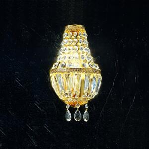 Aplică de perete Cupola, placată cu aur 24 k