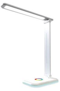 Lampa de birou Alma, LED 12W, 960 lm, temperatura reglabila CCT, RGB, IP20, alba