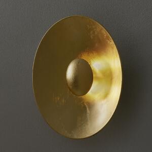 Kögl Aplică de perete Aura Sol în aspect auriu Ø 40 cm, reglabil, Auriu / Alamă, Camera de zi / sufragerie, Metal, Modern