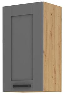 Dulap superior de bucătărie Lucid 40 G 72 1F (Stejar artisan + dustgrey). 1045594
