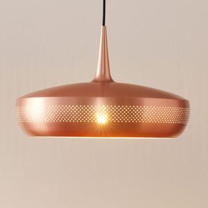 UMAGE Clava Dine lampă suspendată perforată, cupru, reglabil, Cupru, Camera de zi / sufragerie, Metal, Design