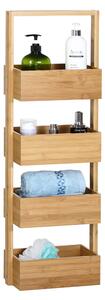 Deuba Raft din bambus 88x16x28 cm