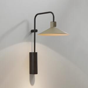 Bover Platet A02 aplică E14 cu comutator, oliv