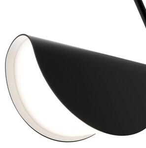 Maytoni Mollis lampă suspendată, 1 bec, reglabil, Negru, Camera de zi / sufragerie, Metal, Modern