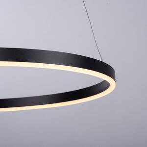Ritus Lampă suspendată LED, Ø 58,5 cm, antracit