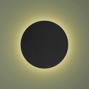 Lunia Noua lampă de perete, negru, Ø 40 cm