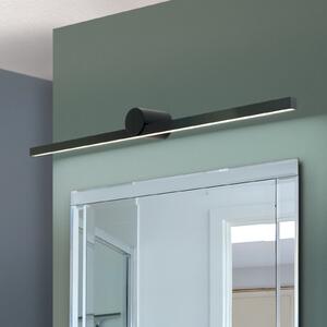 ORION Frumusețe LED oglindă cu lumină, lățime 101cm, negru, Negru, Baie, Metal, Modern