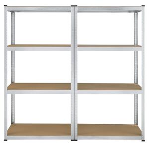 Juskys Set 2 rafturi - 160 x 80 x 40 cm