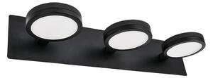 LIGHTME lampă LED oglindă Aqua down 3 becuri negru
