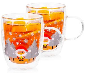 Pahare termo 4Home Mug Santa Hot&Cool 270 ml,2 buc