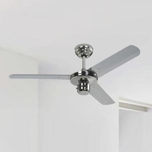 Westinghouse Ventilator de tavan Industrial, cromat, silențios, 122 cm, Gri, Metal, Modern
