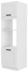 Dulap de bucătărie pentru alimente Lucid 60 DPM 210 2F (alb + alb). 1041044