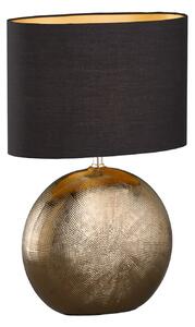 Lampă de masă Foro, bronz/negru, înălțime 53 cm