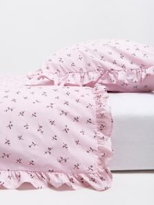 Sinsay - Set lenjerie de pat din bumbac - roz-pastel