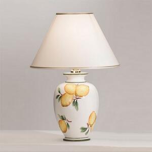 Austrolux Lampă de masă Giardino Lemone, Ø 30 cm, Multicolor, Camera de zi / sufragerie, Ceramică
