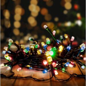Brilagi - Ghirlandă LED de exterior pentru Crăciun 200xLED/2 funcții 25m IP44 multicoloră