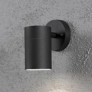 Konstsmide Aplică de exterior New Modena 1 flux negru, Negru, Metal, Modern