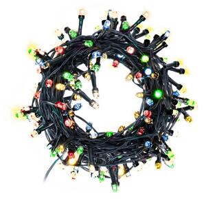 Brilagi - Ghirlandă LED de exterior pentru Crăciun 200xLED/2 funcții 25m IP44 multicoloră
