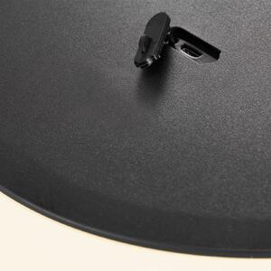 Nordlux LED lampă de masă Kettle Tripod din lemn, abajur 36cm, reglabil, Alb, Lemn, Design, Umbră de masă