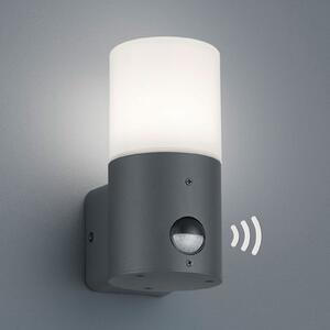 Aplică de exterior Hoosic 1fl cu senzor, antracit