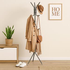 Cuier metalic pentru haine, 170 cm, gri, Storage Solutions