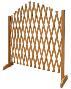Deuba Gard cu zabrele de gradina 200x107 cm - natural