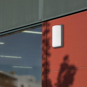 LCD Aplică de exterior 039 din oțel inoxidabil, grafit, Negru, Sticlă, Modern
