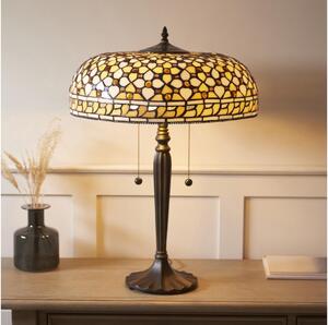 Endon 112178 - Lampă de masă Tiffany MILLE FEUX 2xE14/40W/230V diametru 45 cm