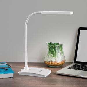 Lampă de birou cu LED MAULpearly, alb, 38 cm, dimabil, CCT