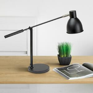 MAULfinja lampă de masă, negru, metal, reglabilă