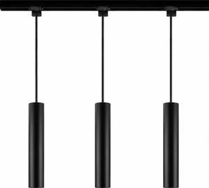 Philips - Lustră suspendată cu cablu pentru sistemul de șină EASYLINK, 3xGU10/7W/230V, 157 cm, neagră