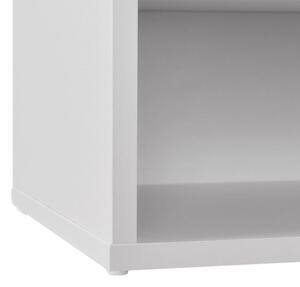 Juskys Banca pantofi 104x30x48 cm - alba