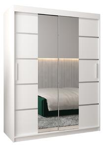 Dulap de haine 150 cm Verika 4 150 (alb). 1064279
